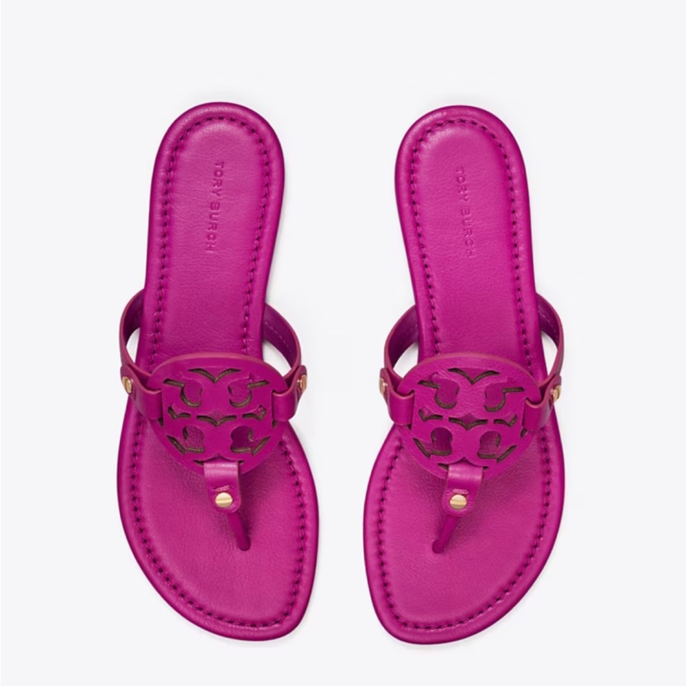 Tory Burch Miller Sandal Fuchsia